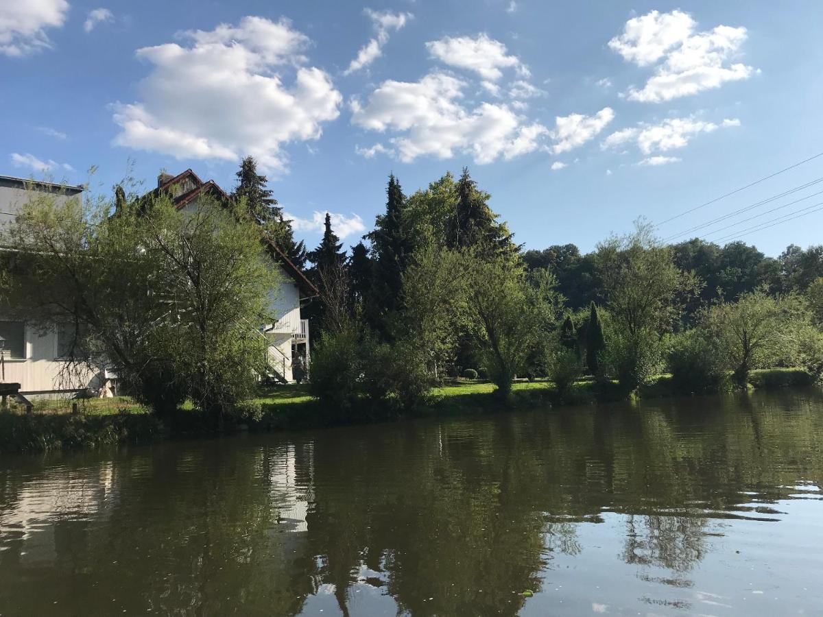 Apartment direkt an der Waldnaab Neustadt an der Waldnaab Buitenkant foto